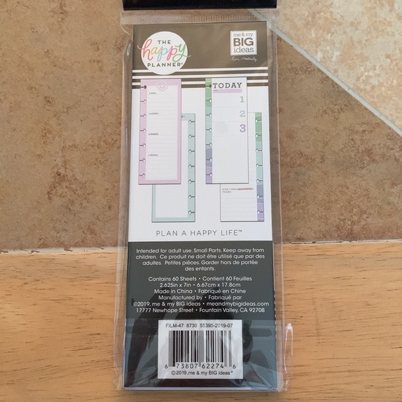 The Happy Planner - Mini Wellness Mood Tracker. - Picture 5 of 9